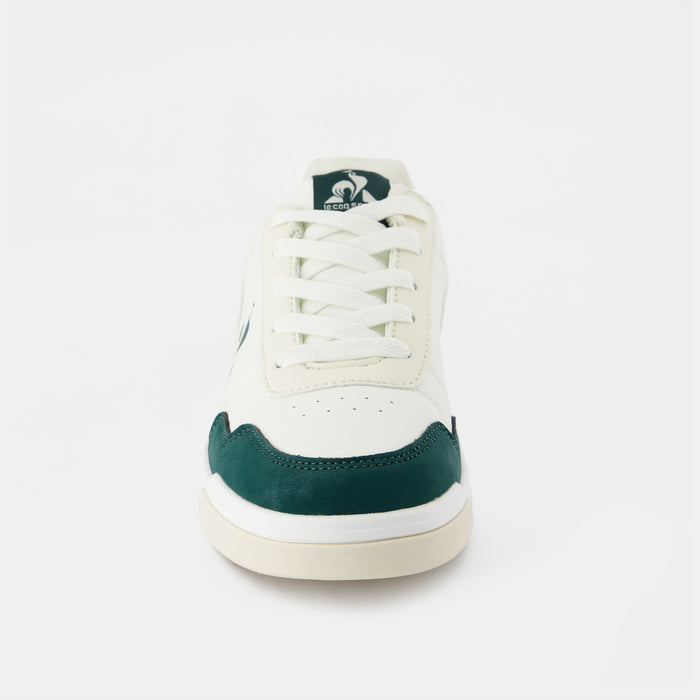 Le Coq Sportif CHAUSSURES ADO Chaussures Vertes Et Beiges COURT BREAKER Ado