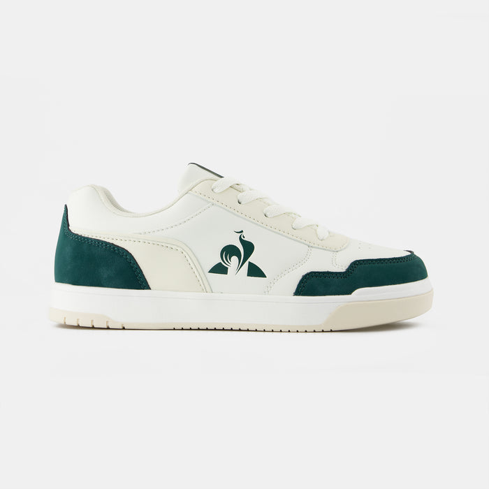 le coq sportif CHAUSSURES ADO Chaussures vertes et beiges COURT BREAKER ado