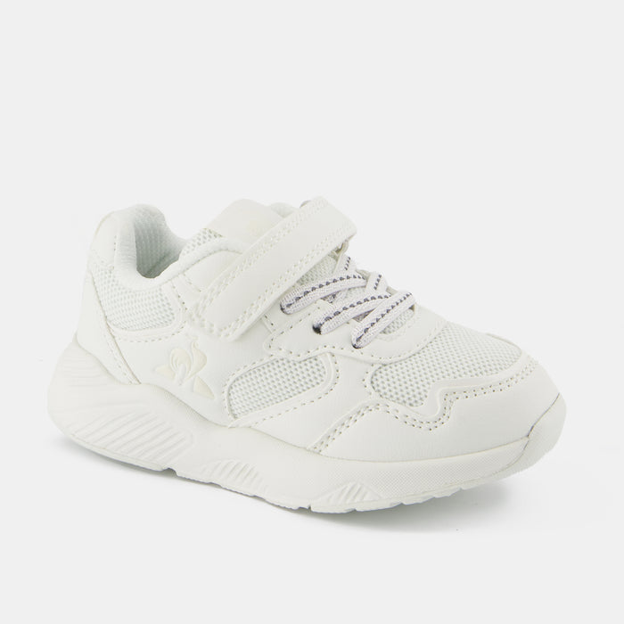 Le Coq Sportif CHAUSSURES BÉBÉ Chaussures à Scratch Blanches RUNNER Bébé