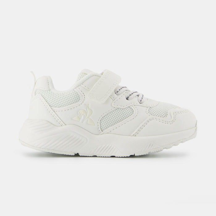 le coq sportif CHAUSSURES BÉBÉ Chaussures à scratch blanches RUNNER bébé