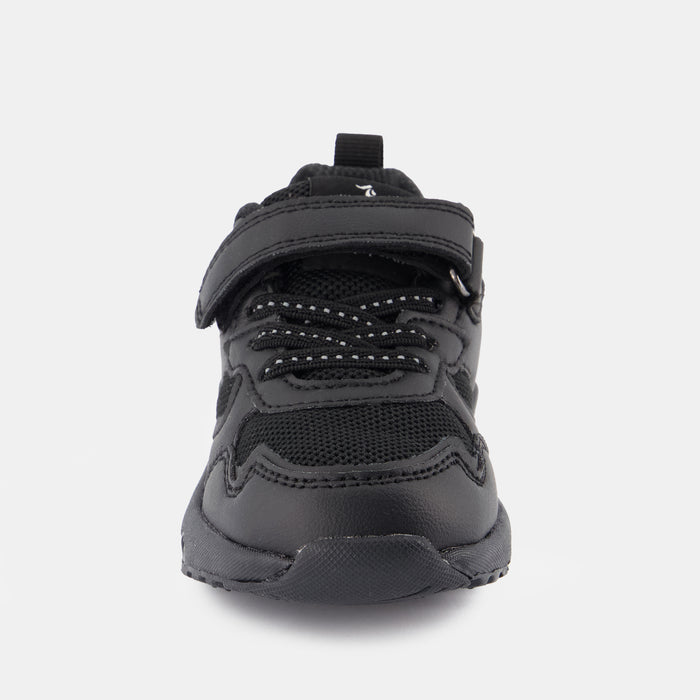 Le Coq Sportif CHAUSSURES BÉBÉ Chaussures à Scratch Noires RUNNER Bébé