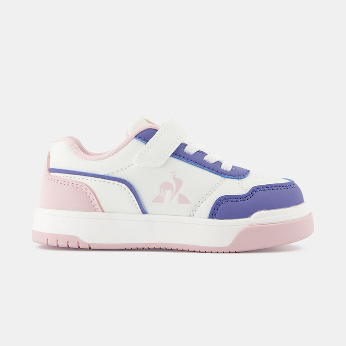 le coq sportif CHAUSSURES BÉBÉ Chaussures à scratch roses COURT BREAKER bébé