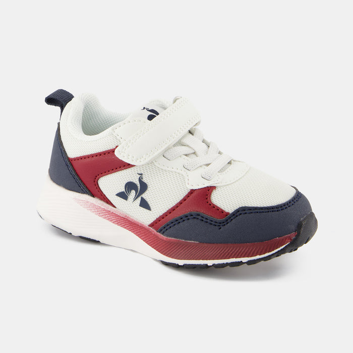 Le Coq Sportif CHAUSSURES BÉBÉ Chaussures à Scratch Rouges Et Bleues R500_2 Bébé