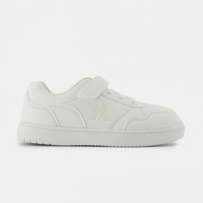 le coq sportif CHAUSSURES ENFANT Chaussures à scratch blanches COURT BREAKER enfant