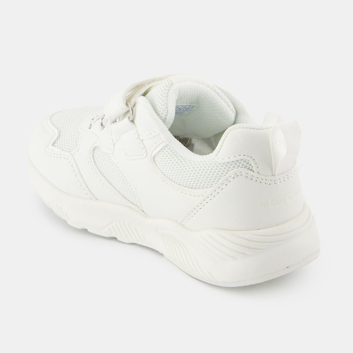 Le Coq Sportif CHAUSSURES ENFANT Chaussures à Scratch Blanches RUNNER Enfant