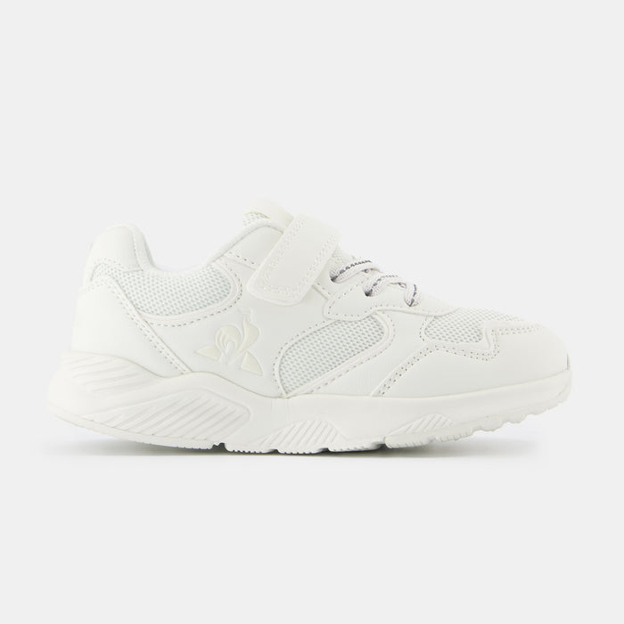 le coq sportif CHAUSSURES ENFANT Chaussures à scratch blanches RUNNER enfant