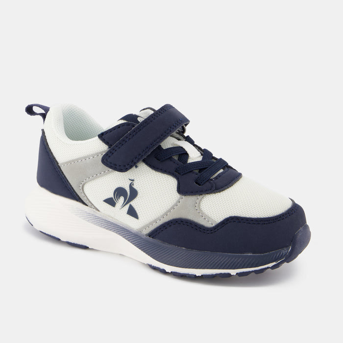 Le Coq Sportif CHAUSSURES ENFANT Chaussures à Scratch Bleues Marine R500_2 Enfant