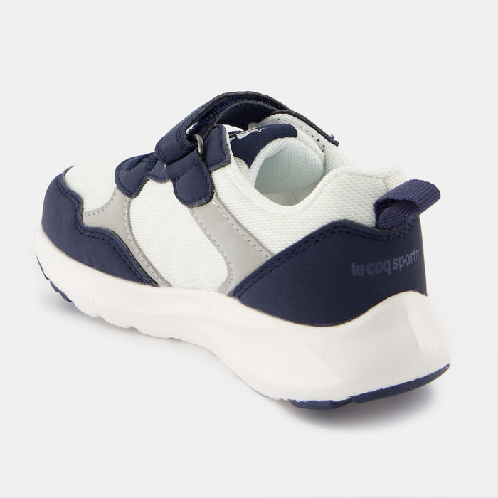 Le Coq Sportif CHAUSSURES ENFANT Chaussures à Scratch Bleues Marine R500_2 Enfant