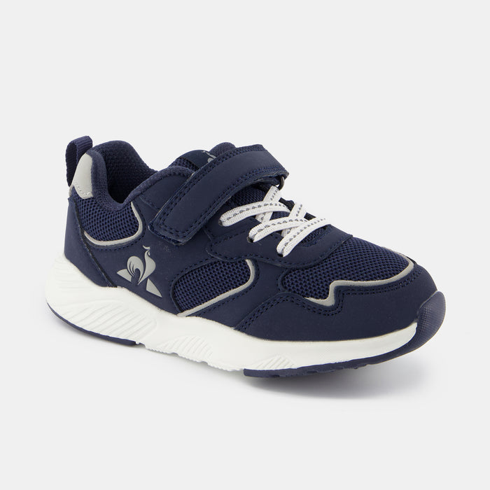 Le Coq Sportif CHAUSSURES ENFANT Chaussures Bleues à Scratch RUNNER Enfant