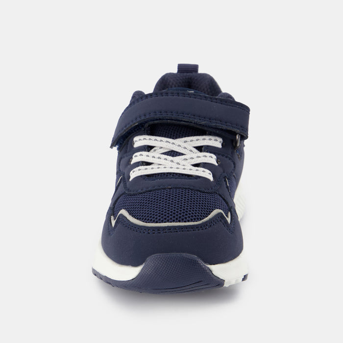 Le Coq Sportif CHAUSSURES ENFANT Chaussures Bleues à Scratch RUNNER Enfant