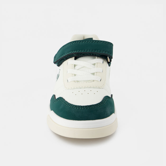 Le Coq Sportif CHAUSSURES ENFANT Chaussures Vertes Et Beiges COURT BREAKER Enfant