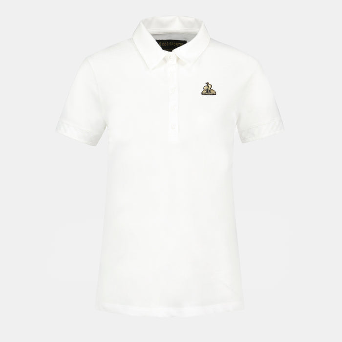 Le Coq Sportif Coq D'Or Polo Femme En Interlock 240g Coton