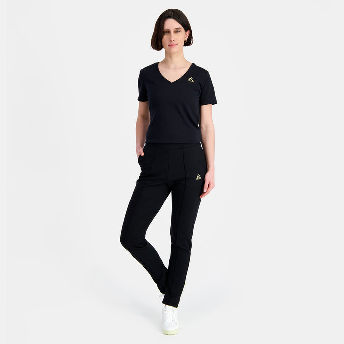 Le Coq Sportif Coq D'Or T-shirt Femme En Interlock Lyocell/coton