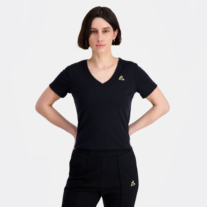 le coq sportif Coq d'Or T-shirt Femme en interlock lyocell/coton