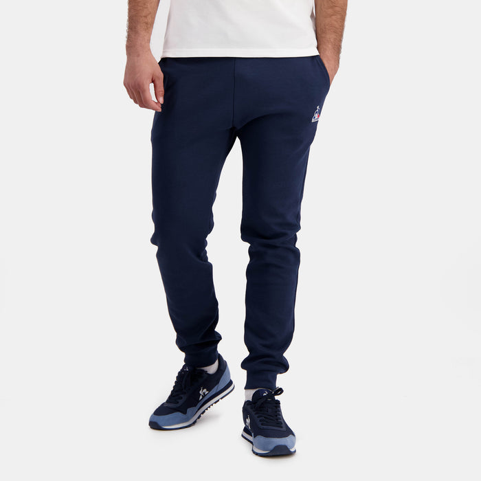 le coq sportif Essentiels Pantalon Slim Bleu Marine Homme