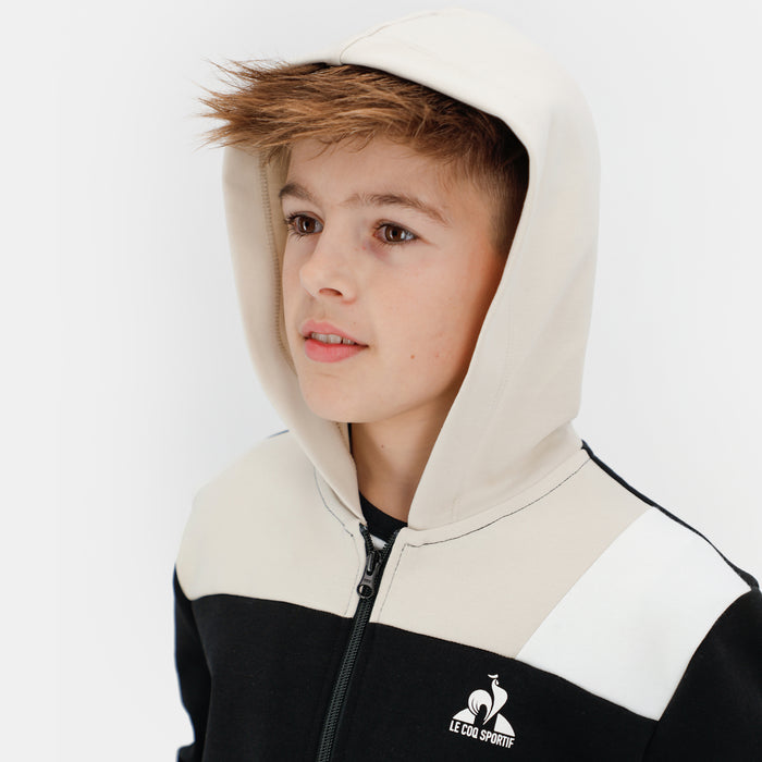 Le Coq Sportif Essentiels Sweat Zippé à Capuche Enfant