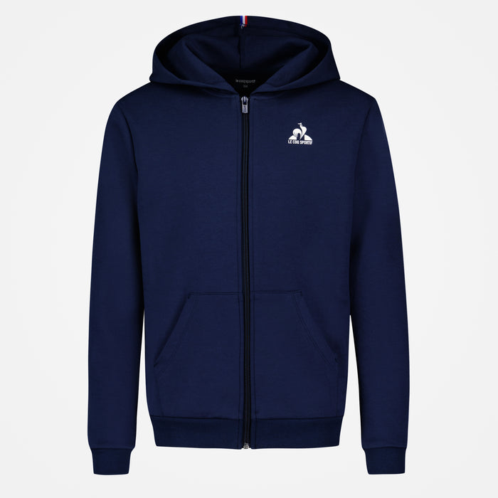 Le Coq Sportif Essentiels Sweat Zippé à Capuche Enfant