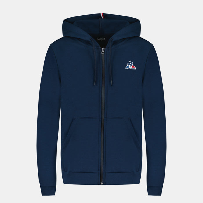 Le Coq Sportif Essentiels Sweat Zippé à Capuche Femme