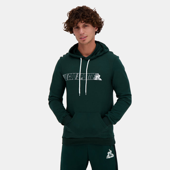 le coq sportif Contemporain Sweat à capuche Homme