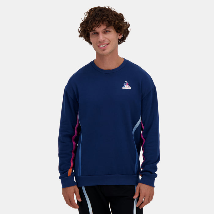 le coq sportif Contemporain Sweat col rond Homme