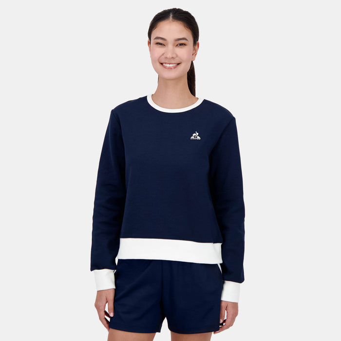 Le Coq Sportif Héritage Sweat Col Rond Femme