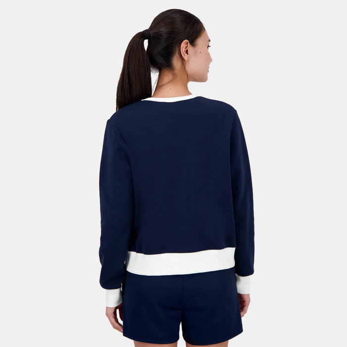 Le Coq Sportif Héritage Sweat Col Rond Femme