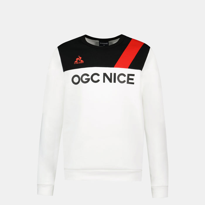 Le Coq Sportif OGC Nice Sweat à Capuche Enfant