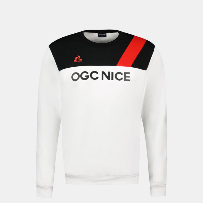 Le Coq Sportif OGC Nice Sweat Col Rond Homme
