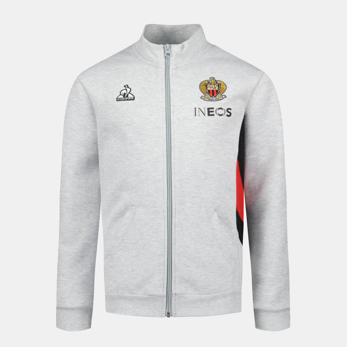 Le Coq Sportif OGC Nice Sweat Zippé Enfant