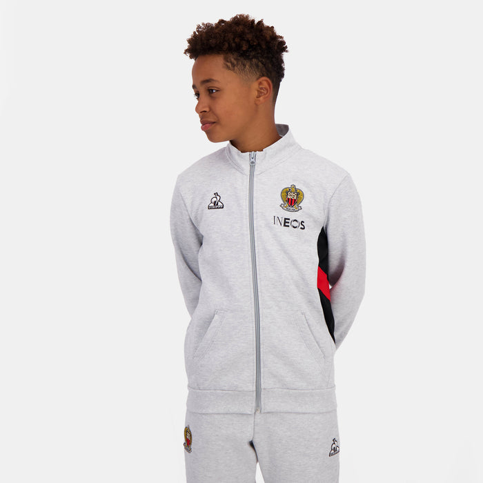 le coq sportif OGC Nice Sweat zippé Enfant