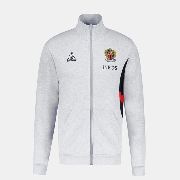 Le Coq Sportif OGC Nice Sweat Zippé Unisexe