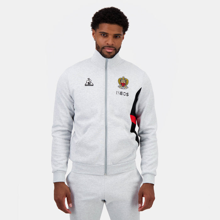 le coq sportif OGC Nice Sweat zippé Unisexe