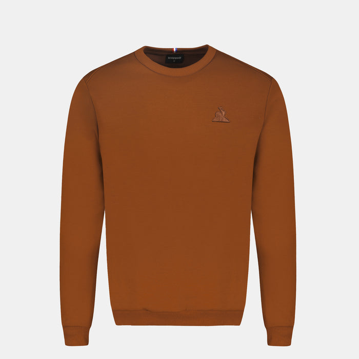 Le Coq Sportif Ton Sur Ton Sweat Col Rond Homme