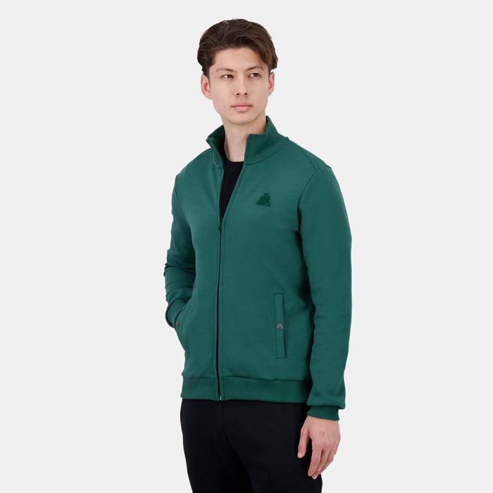 le coq sportif Ton sur ton Sweat zippé Homme