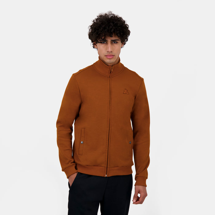 le coq sportif Ton sur ton Sweat zippé Homme