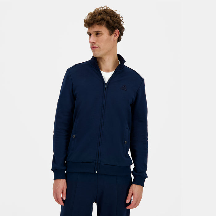 le coq sportif Ton sur tonSweat zippé Homme