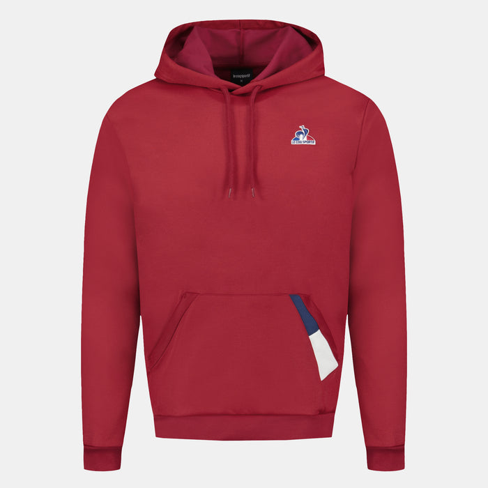 Le Coq Sportif Tricolore Sweat à Capuche Homme