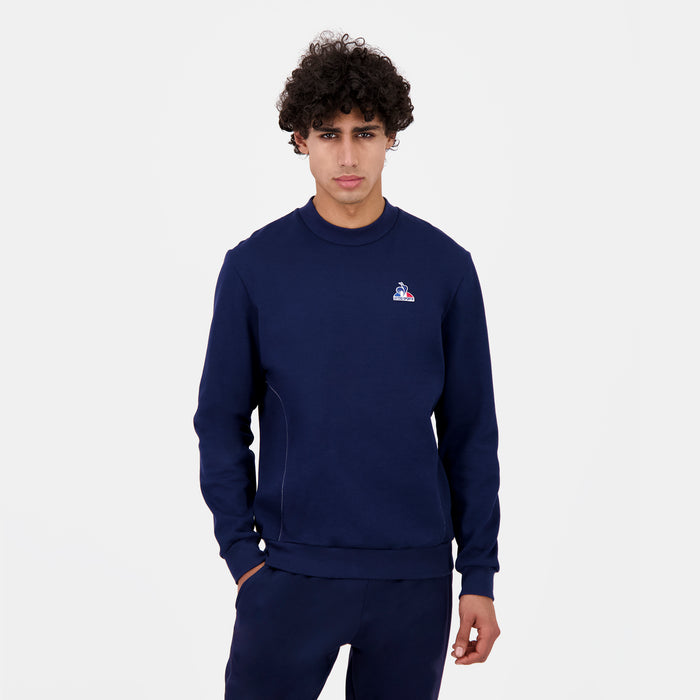 le coq sportif Tricolore Sweat col rond Homme