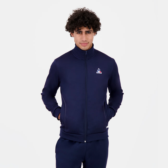le coq sportif Tricolore Sweat zippé Homme