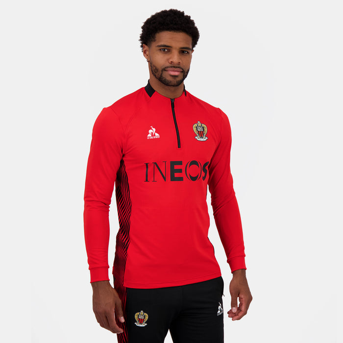 le coq sportif OGC Nice - Tenue d'entrainement Sweat Unisexe