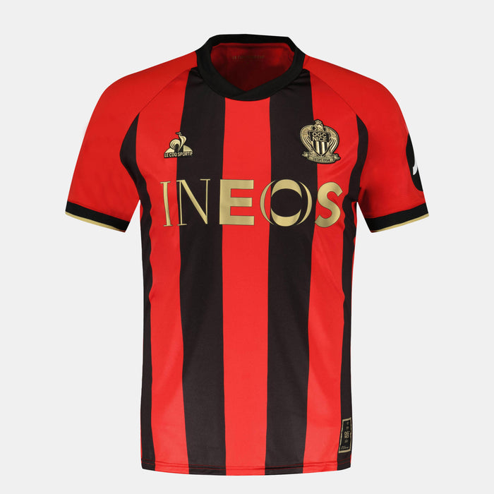 Le Coq Sportif OGC Nice - Tenue De Match Maillot Pro Home Officiel Homme