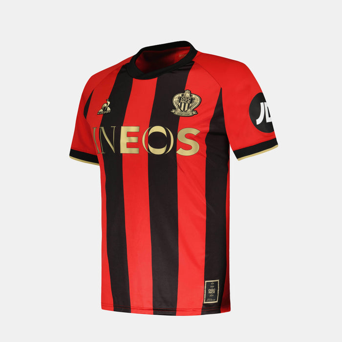 Le Coq Sportif OGC Nice - Tenue De Match Maillot Pro Home Officiel Homme