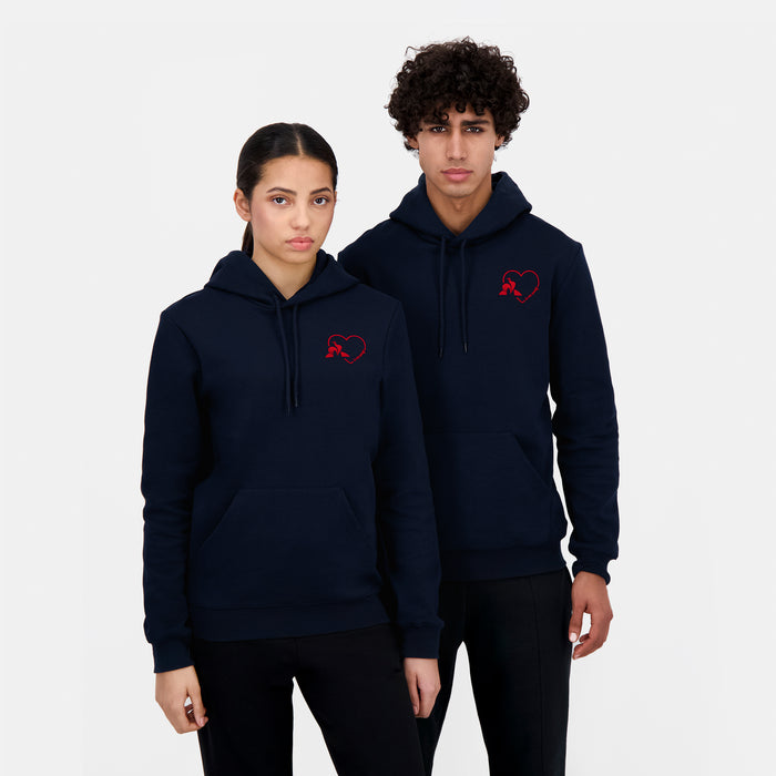 le coq sportif Pour l'amour du sport Sweat à capuche Unisexe