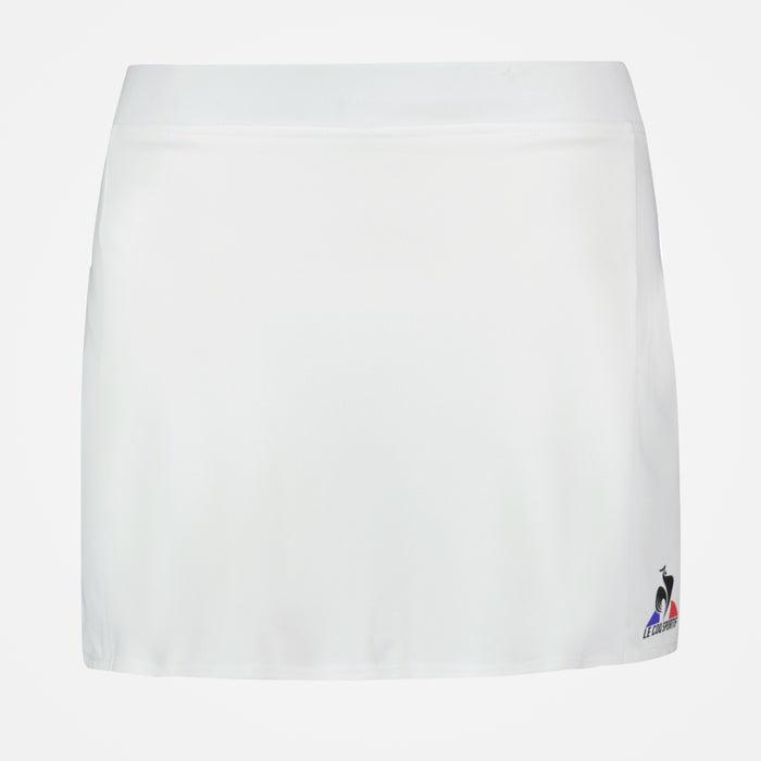le coq sportif Tennis Jupe-short de tennis blanche Femme