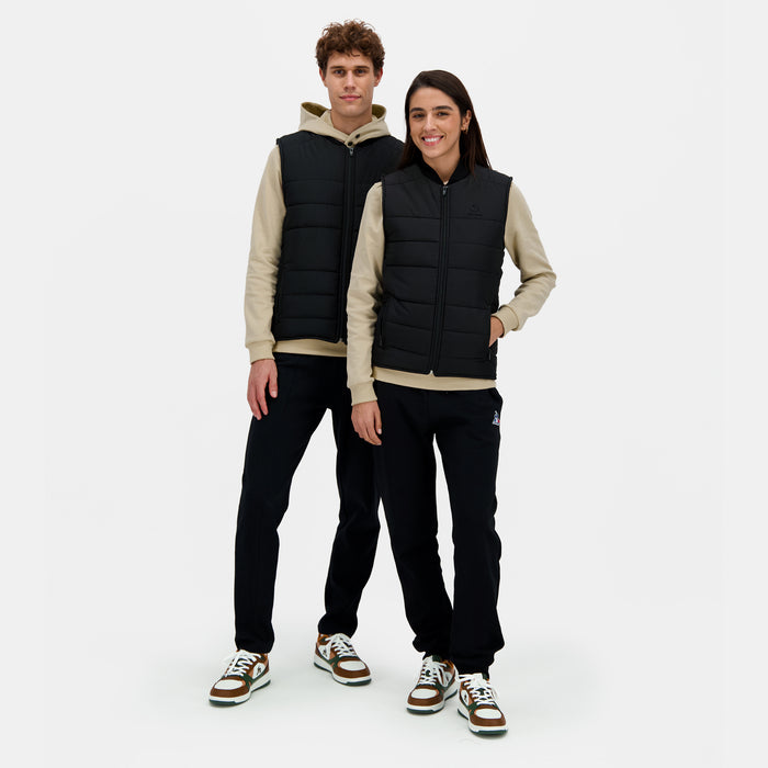 Le Coq Sportif Ton Sur TonDoudoune Déperlante Sans Manche Unisexe