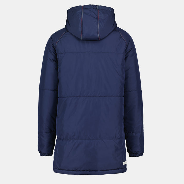 Le Coq Sportif Tricolore Parka Bleu Marine à Capuche Homme