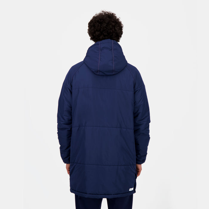 Le Coq Sportif Tricolore Parka Bleu Marine à Capuche Homme