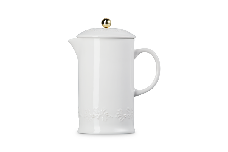 Le Creuset Cafetière à Piston En Céramique Couronne Enchantée