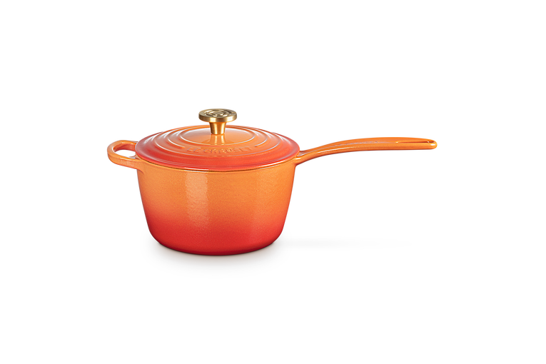 Le Creuset Casserole En Fonte émaillée Flamme Dorée