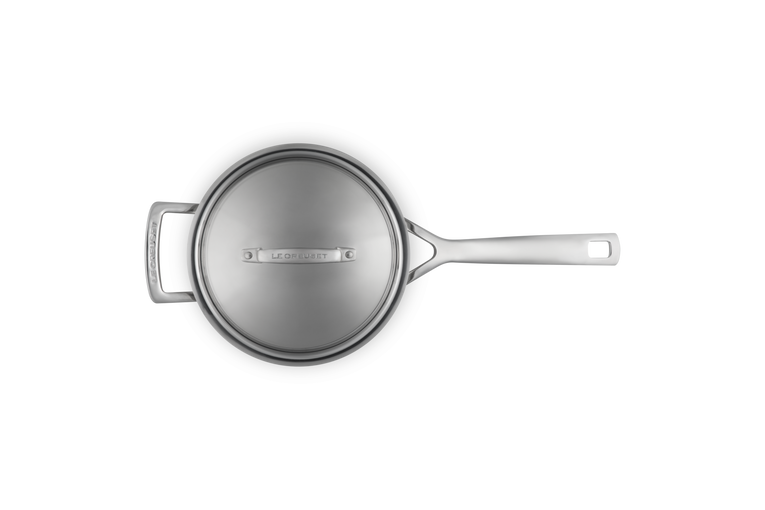 Le Creuset Casserole Inox Avec Couvercle Et Poignée D'assistance